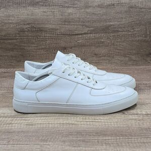 Beckett Simonon Garcia Men's Size 13 White Leather Sneakers (MSRP $179)